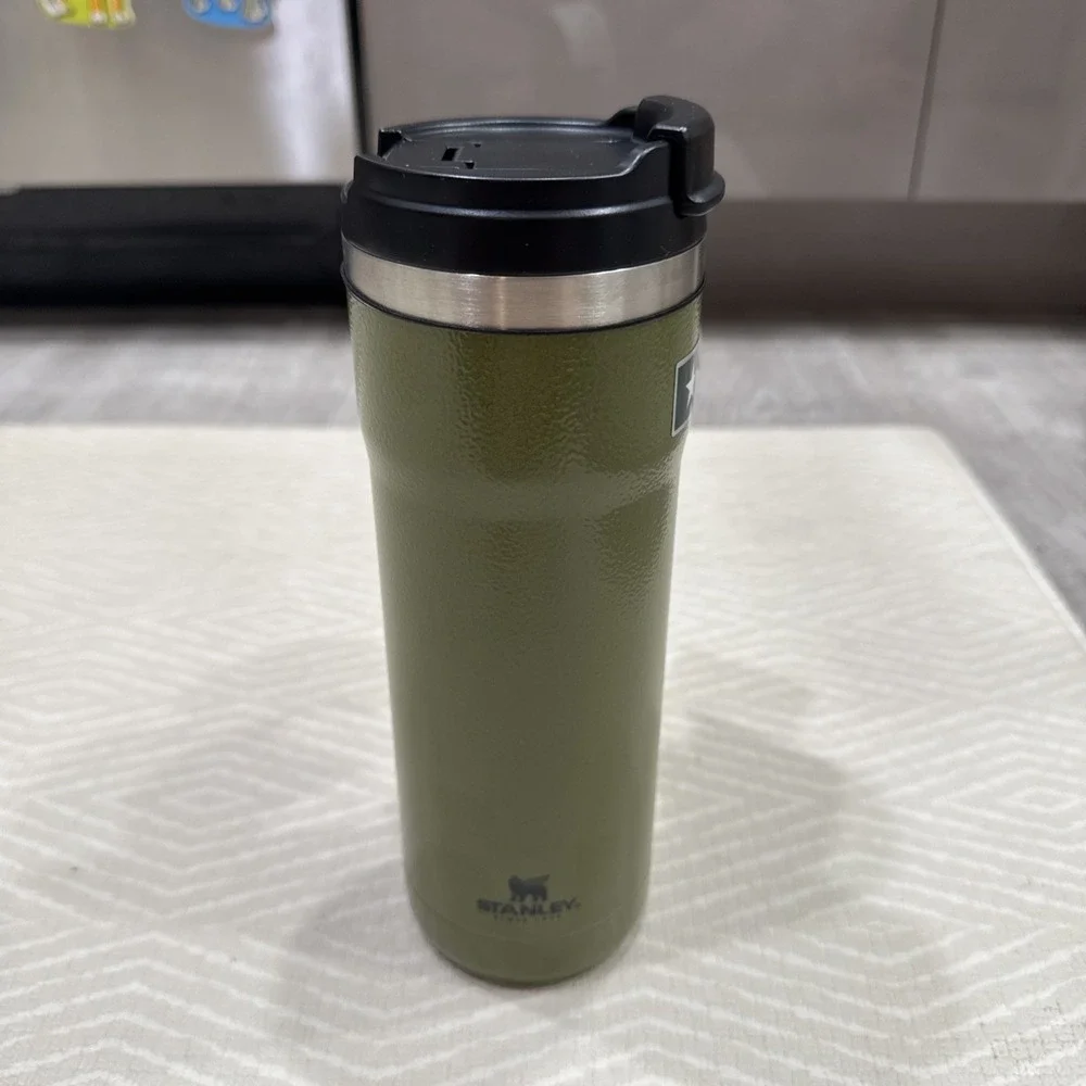 Starbucks + Stanley 2025 Military Commitment Double Walled Tumbler Green 20 Oz